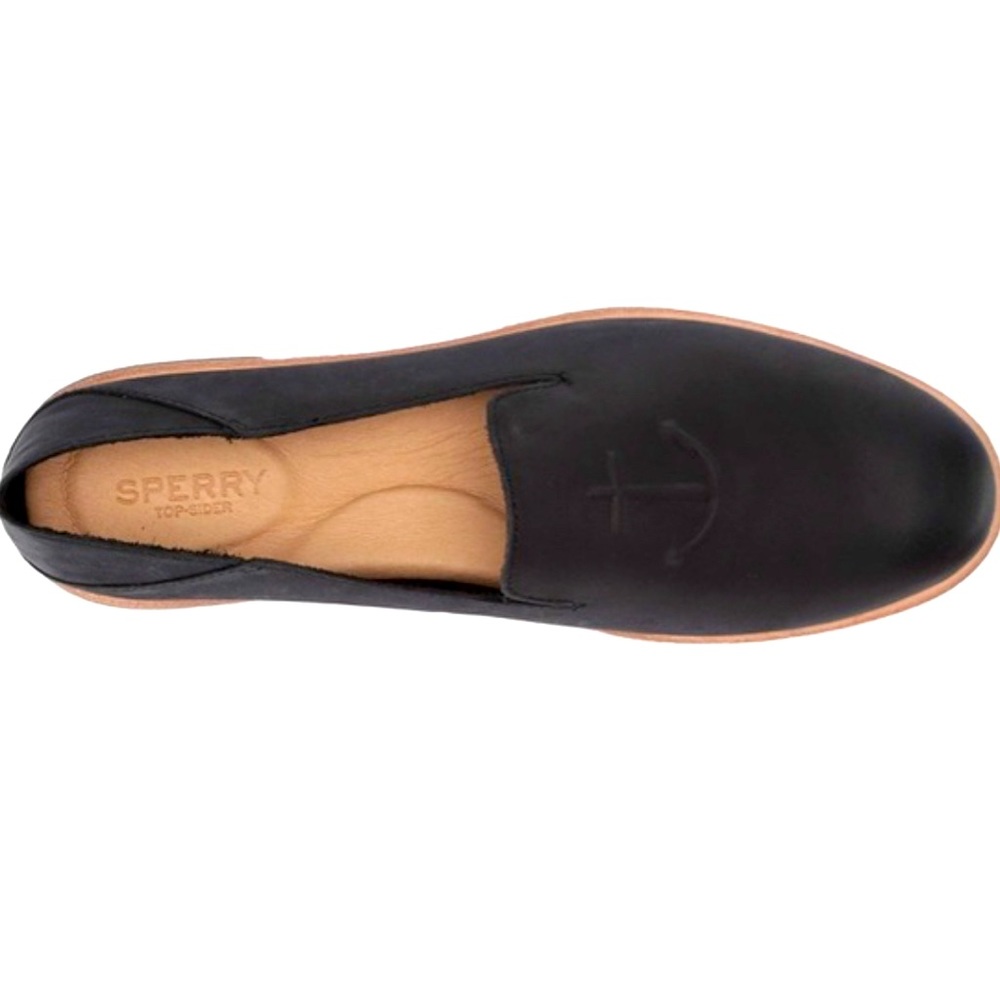 Sperry Seaport Levy Anchor Loafer Leather
